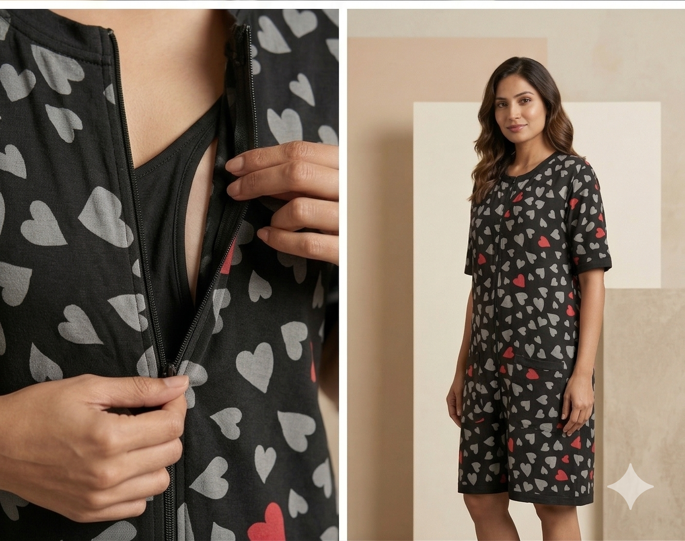 Celeste Maternity Romper