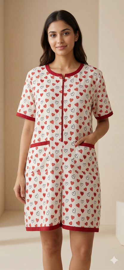 Amora Maternity Romper