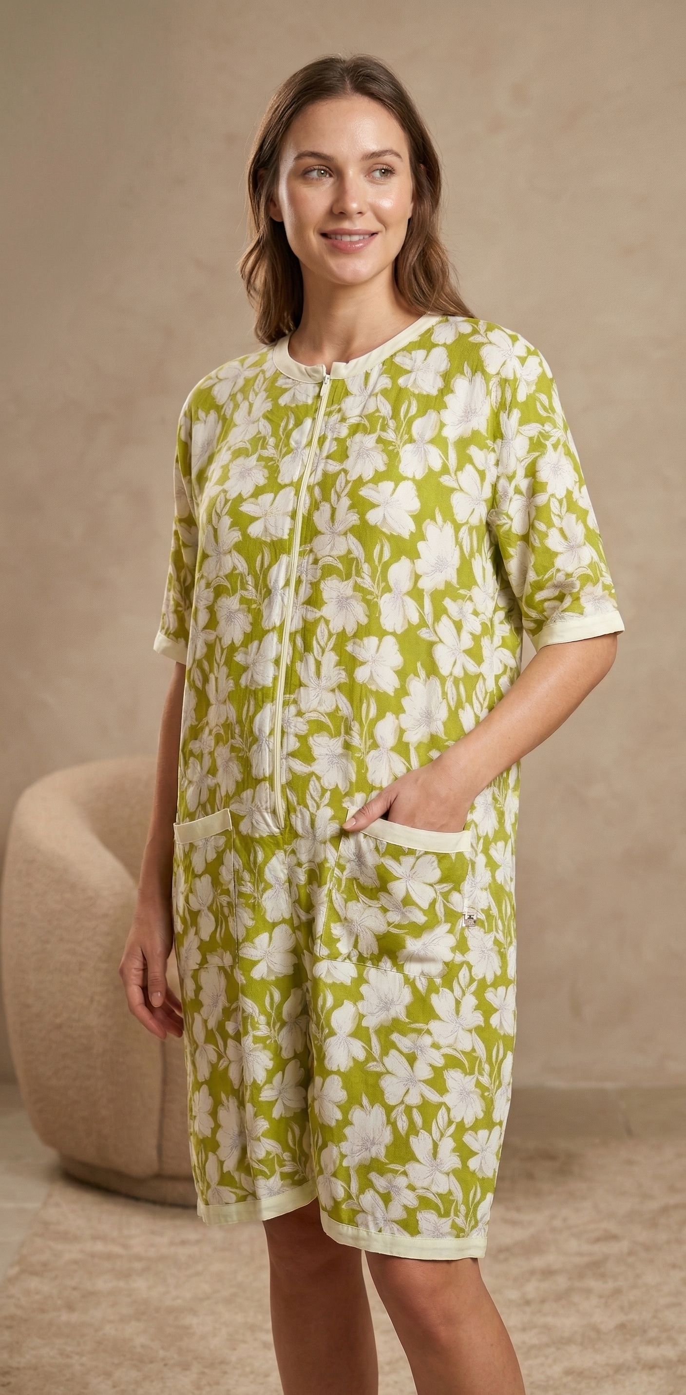 Flora Maternity Romper