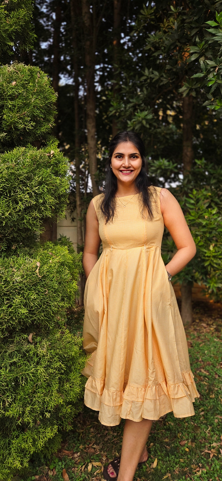 Sunlit Nursing Dress