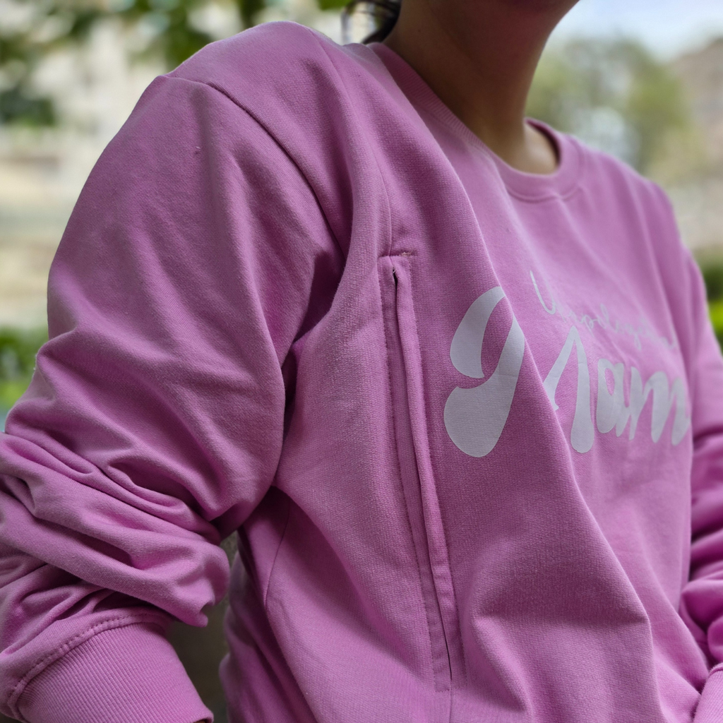 The Unapologetically Mama Nursing Sweatshirt